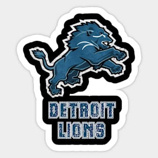 Detroit Lions Sticker